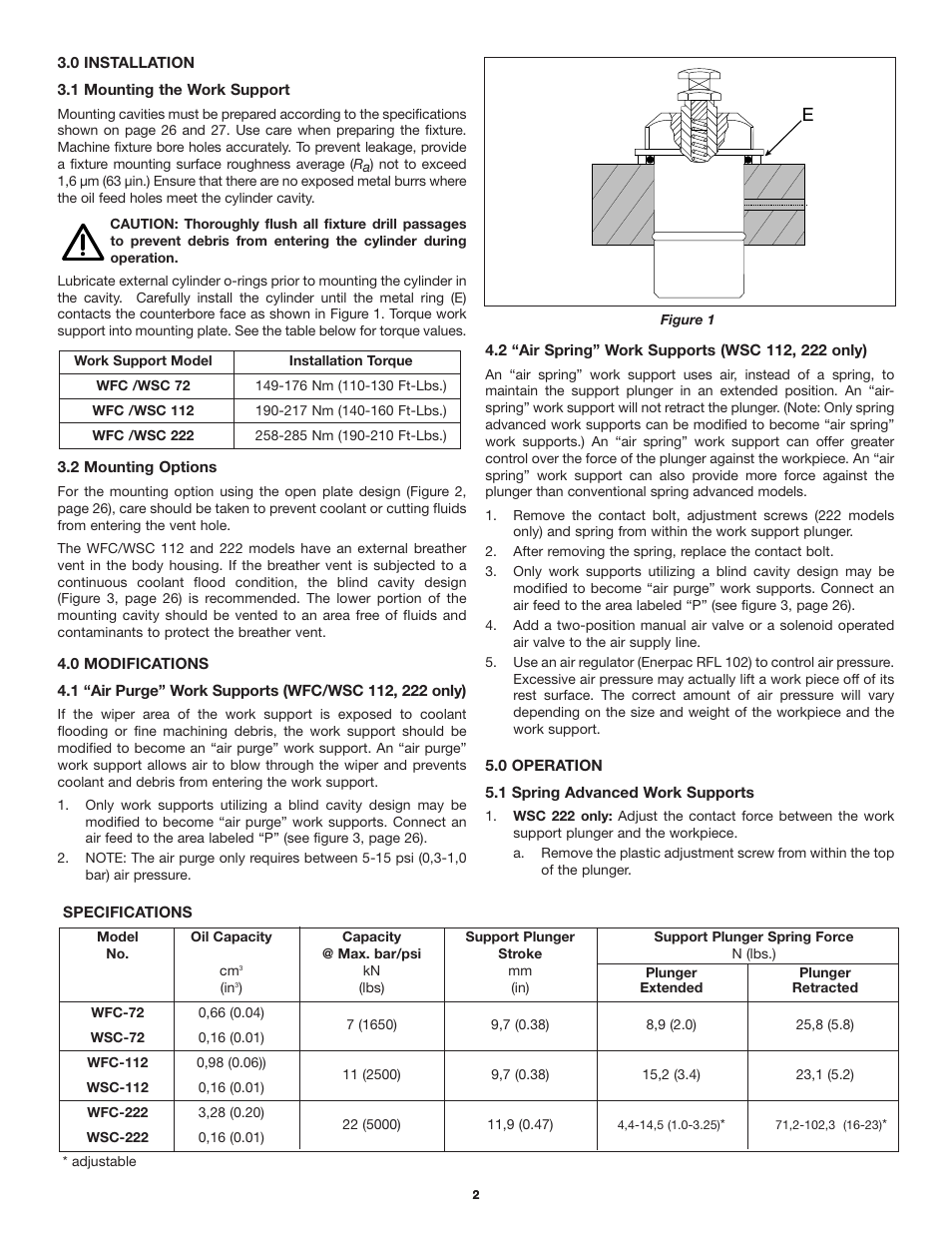 Enerpac WSC-112 User Manual | Page 2 / 32