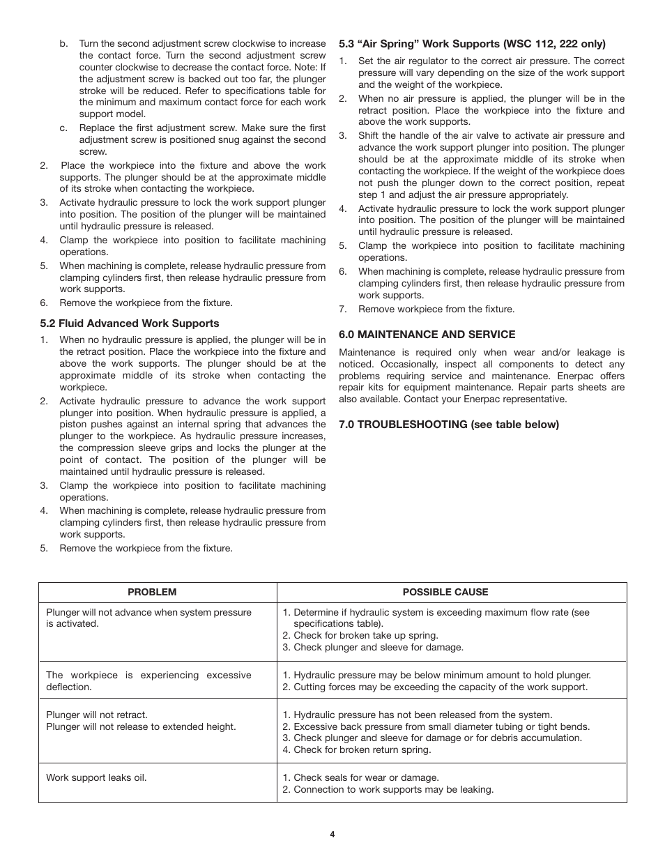 Enerpac WSC-112 User Manual | Page 4 / 32