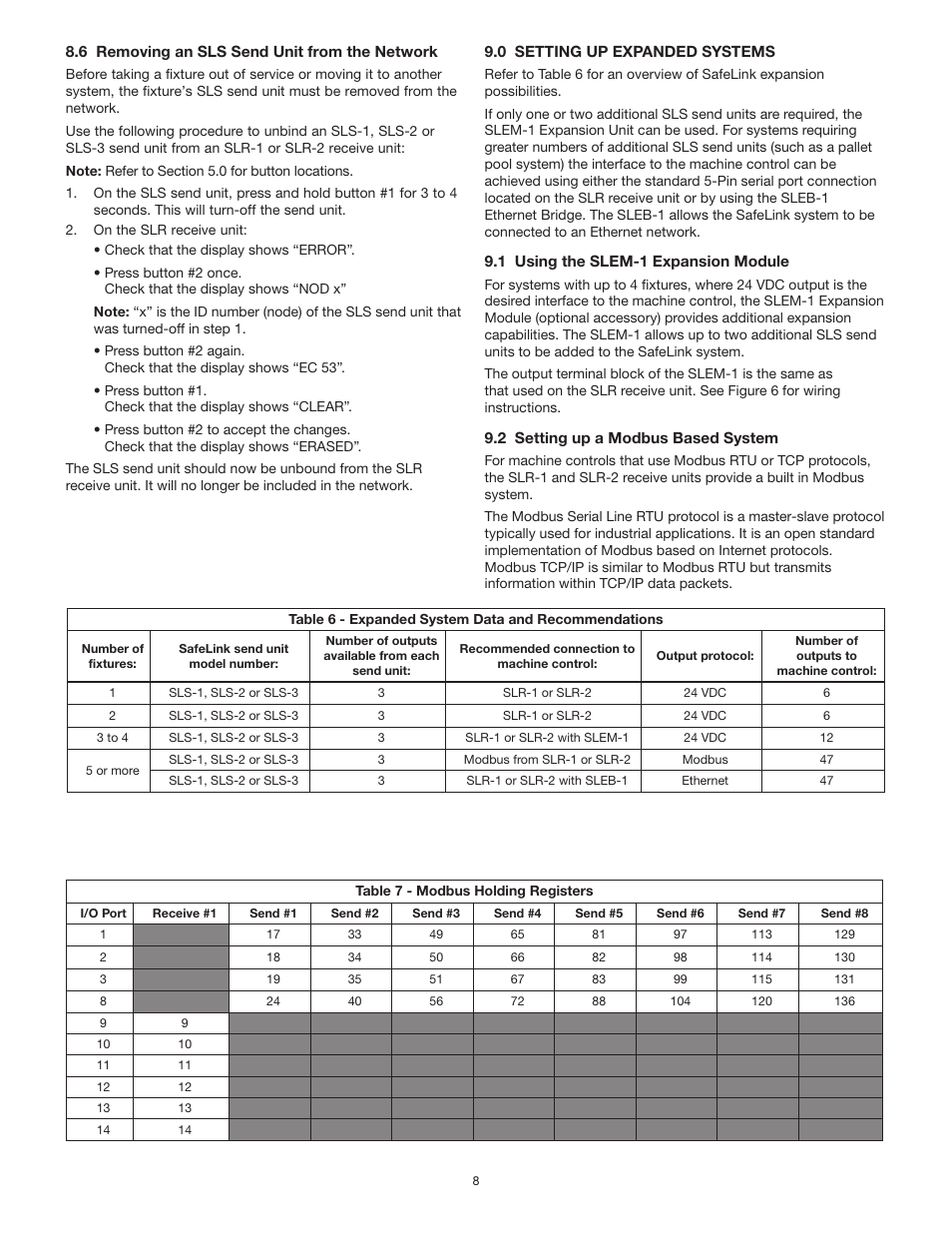 Enerpac SafeLink User Manual | Page 8 / 16