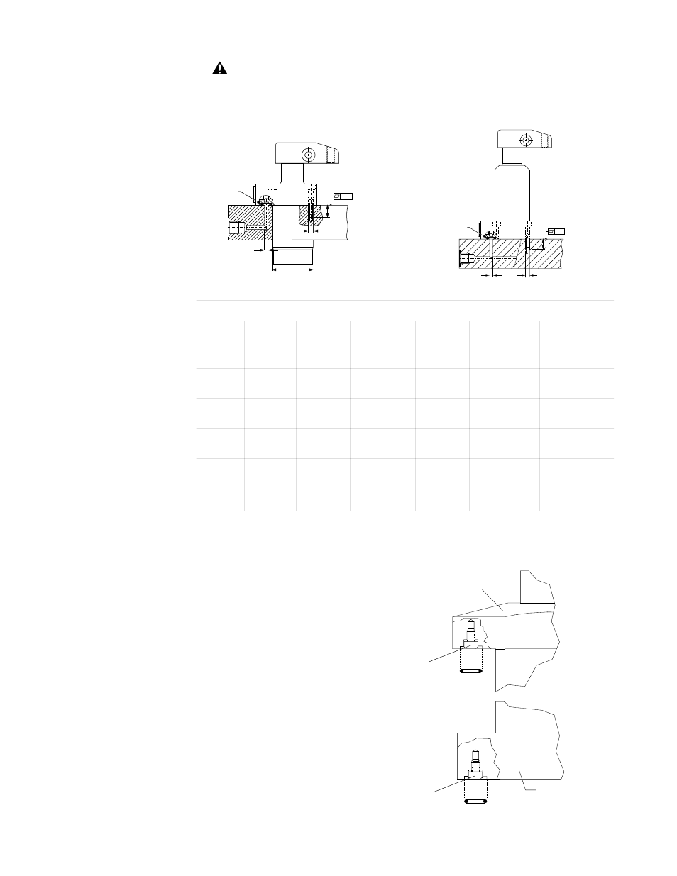 Upper and lower flange cylinders | Enerpac ST-121 User Manual | Page 5 / 12