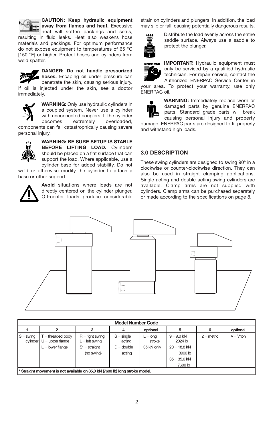 0 description | Enerpac ST-202 User Manual | Page 2 / 52