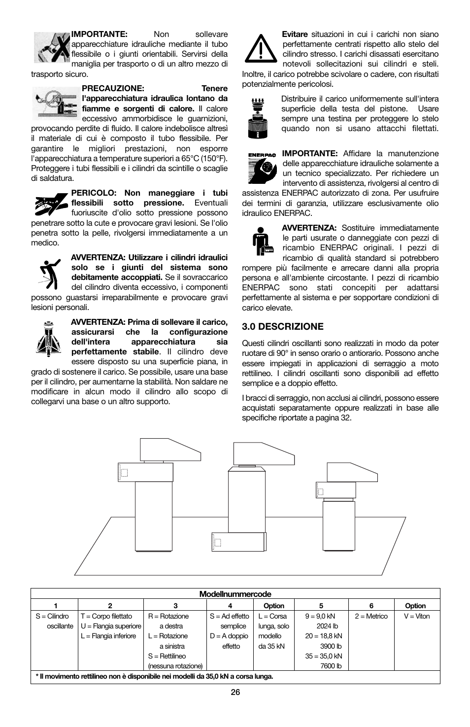 0 descrizione | Enerpac ST-202 User Manual | Page 26 / 52