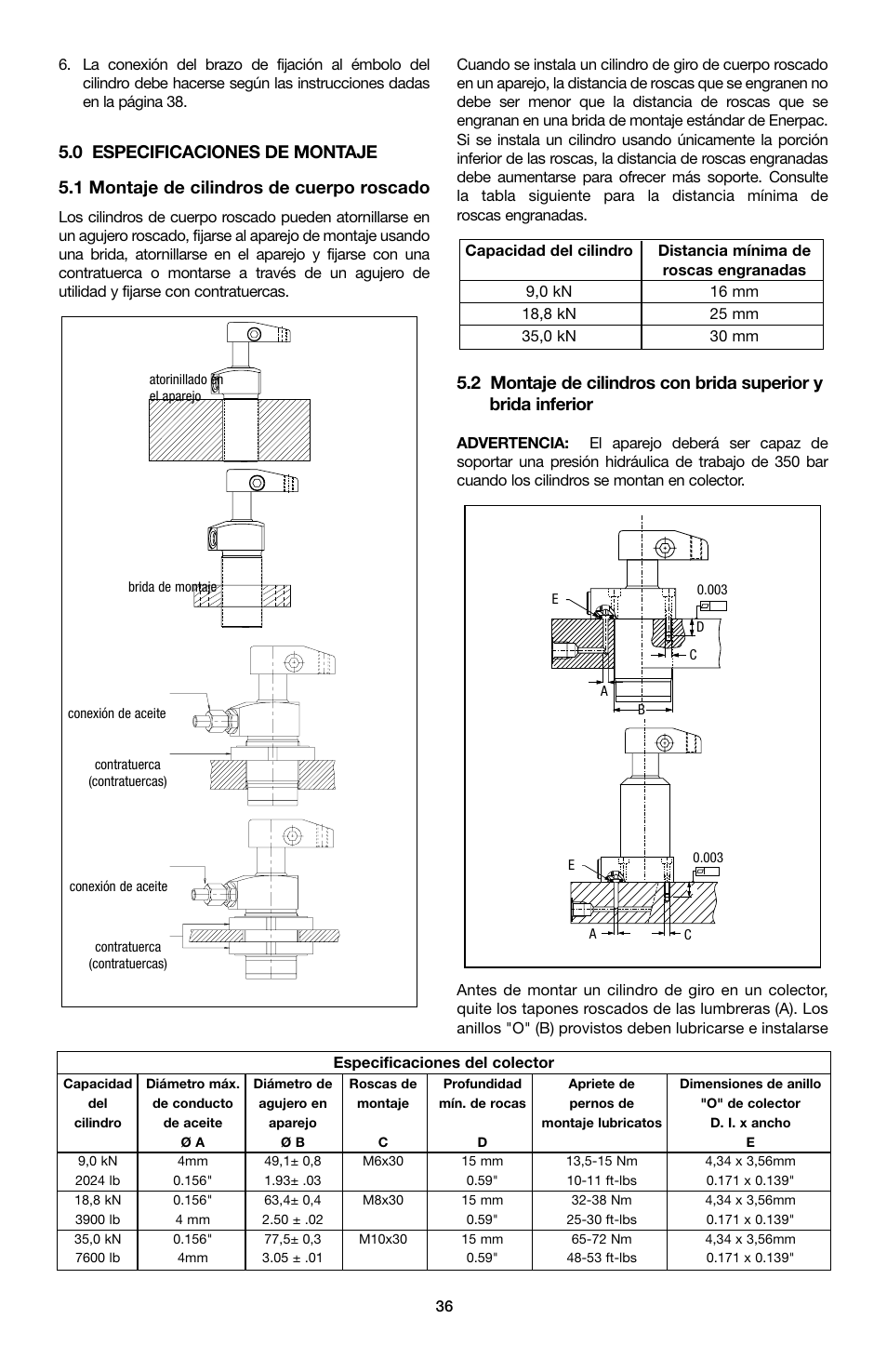 Enerpac ST-202 User Manual | Page 36 / 52