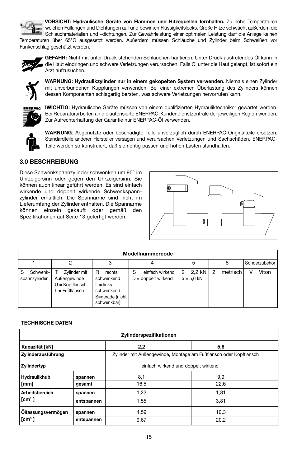 0 beschreibung | Enerpac ST-52 User Manual | Page 15 / 48