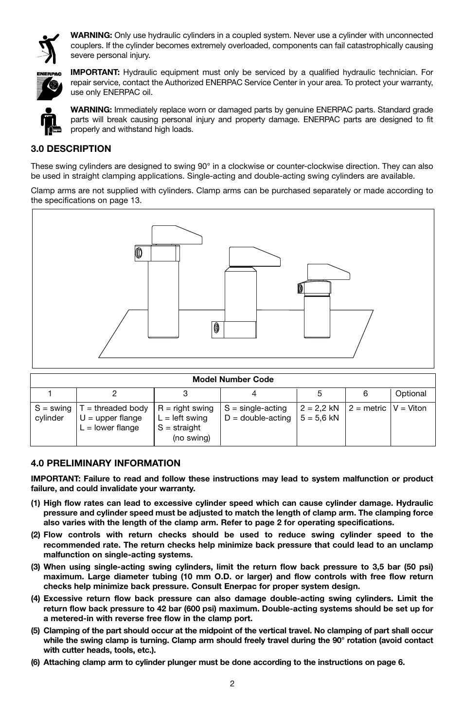 Enerpac ST-52 User Manual | Page 2 / 48