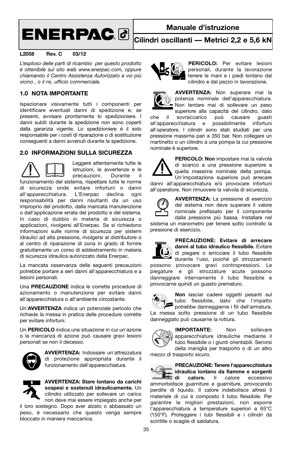 Enerpac ST-52 User Manual | Page 35 / 48