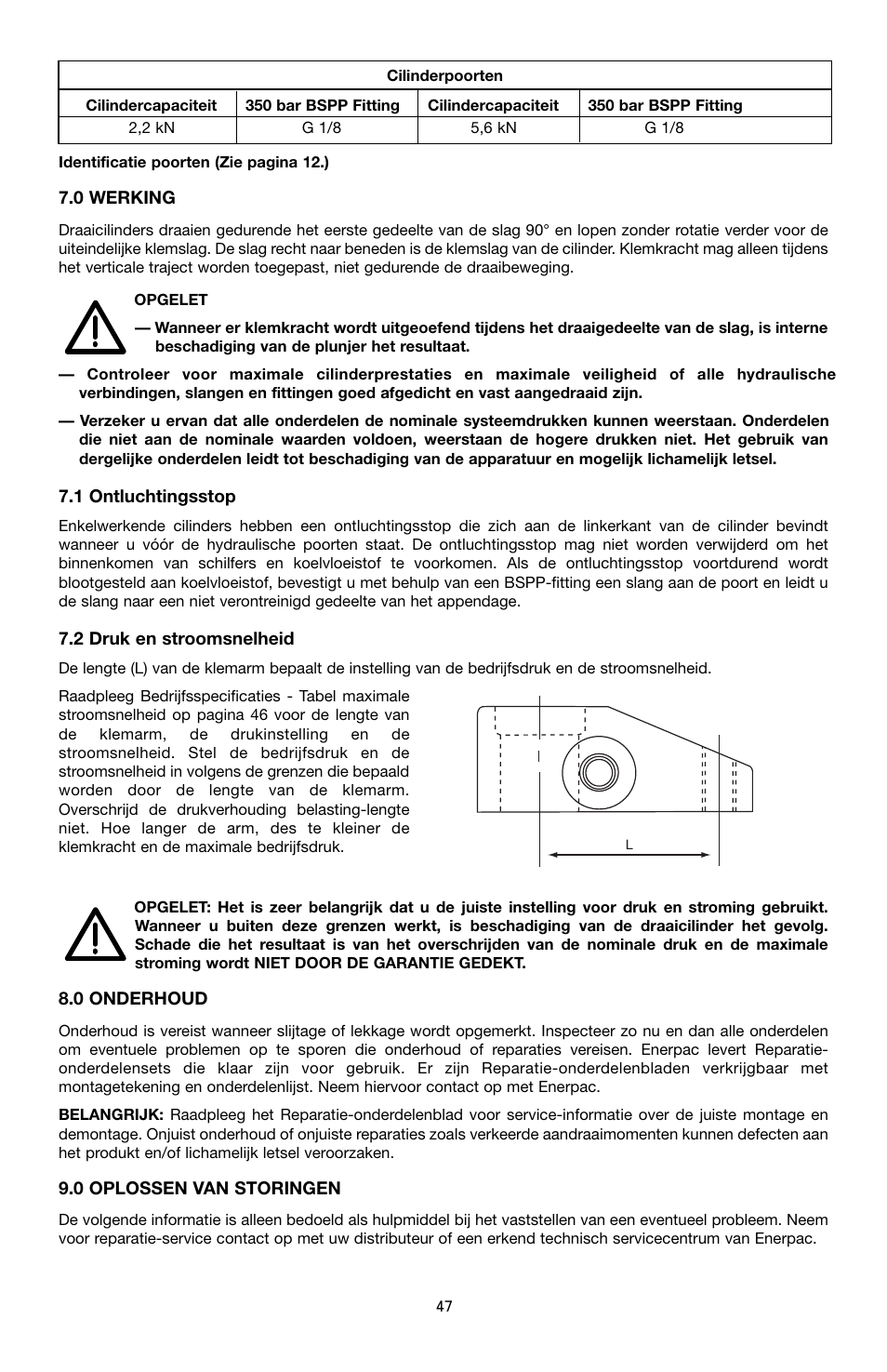 Enerpac ST-52 User Manual | Page 47 / 48