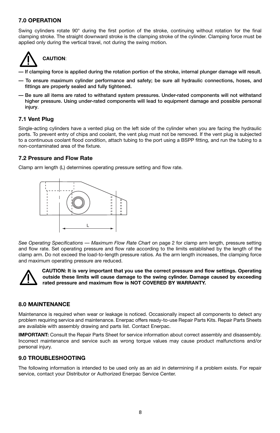 Enerpac ST-52 User Manual | Page 8 / 48