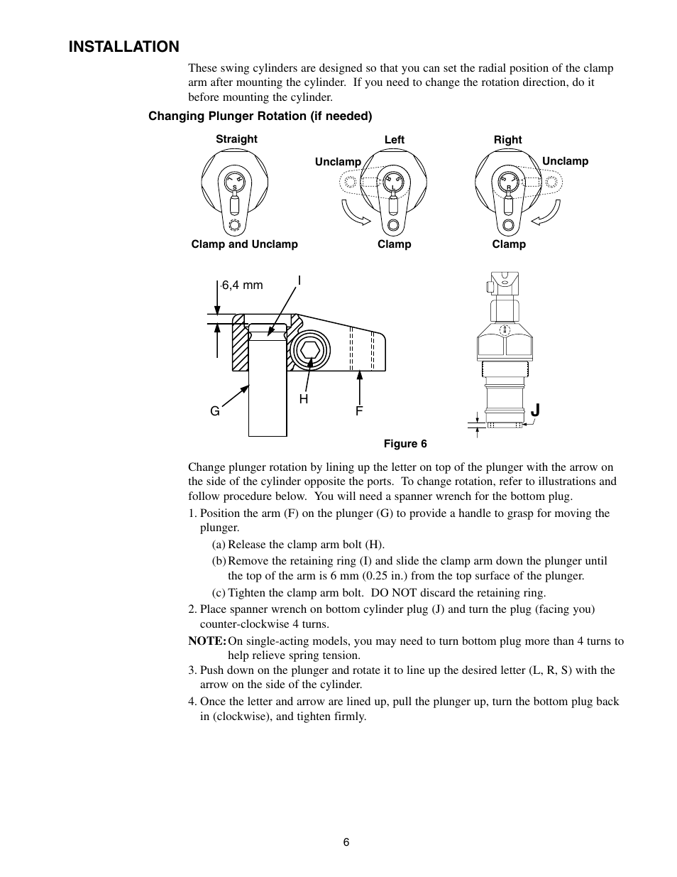 Installation | Enerpac SC-Series User Manual | Page 6 / 64