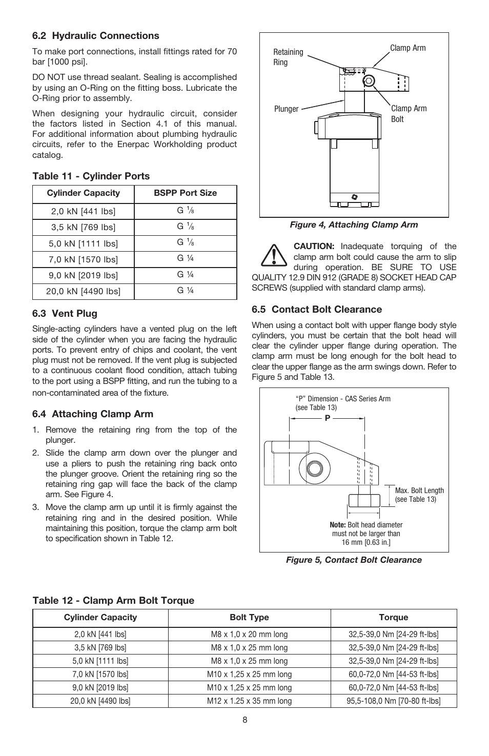 Enerpac SU7-Series User Manual | Page 8 / 12