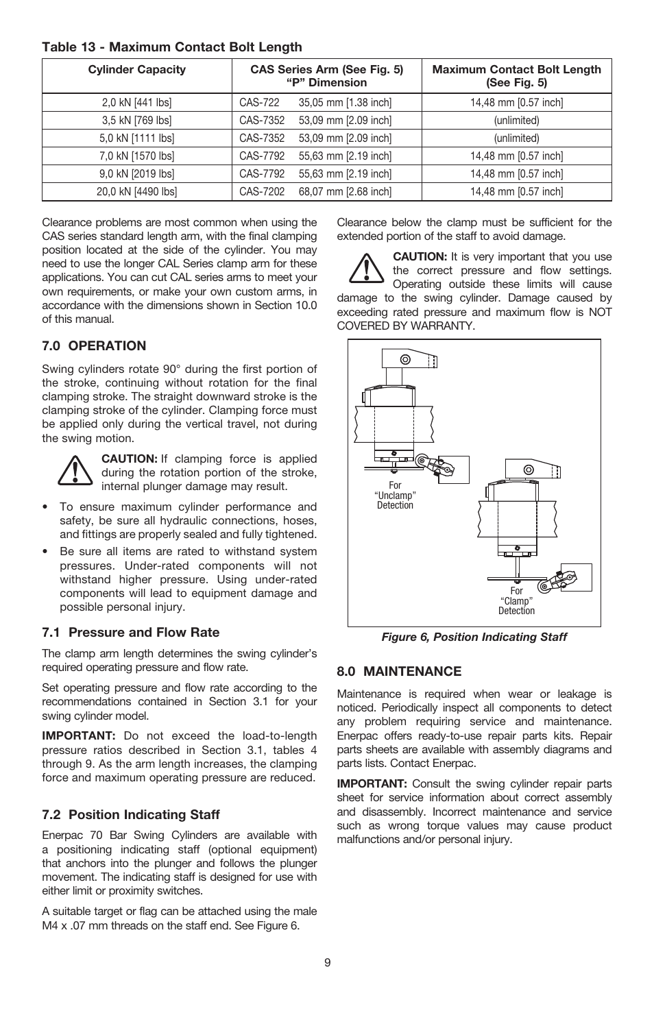 Enerpac SU7-Series User Manual | Page 9 / 12