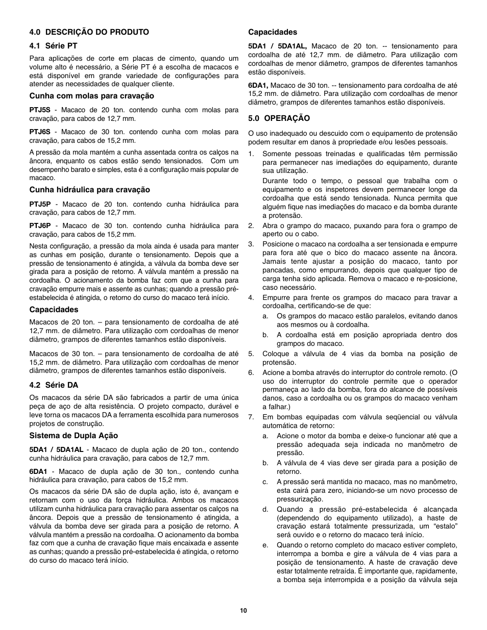 Enerpac SCJ-Series User Manual | Page 10 / 12