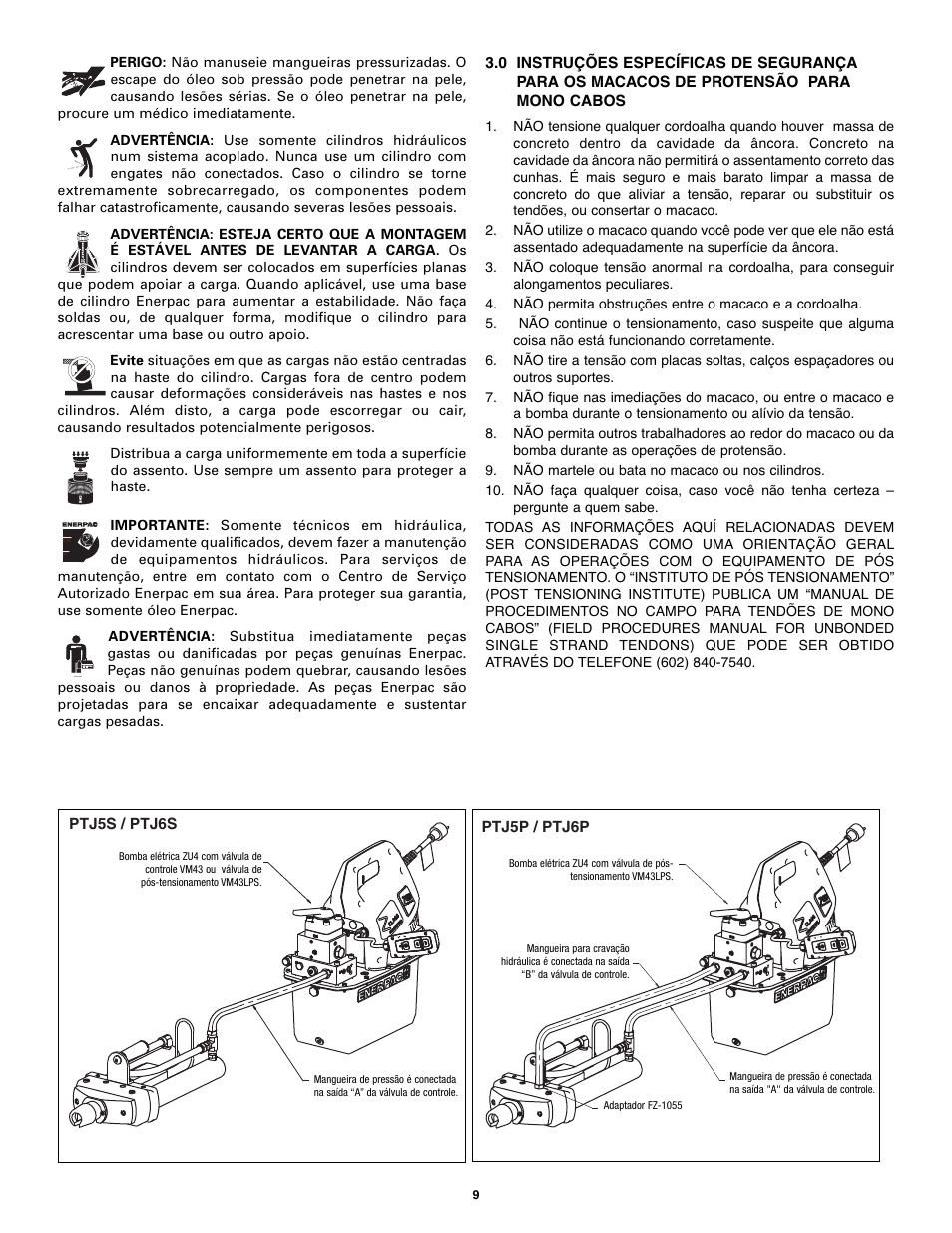 Enerpac SCJ-Series User Manual | Page 9 / 12