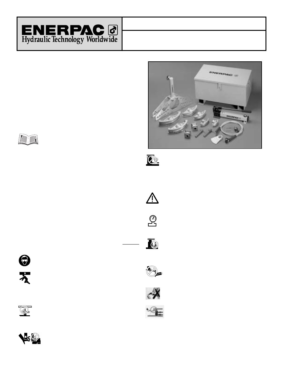 Enerpac STB-Series User Manual | Page 20 / 48