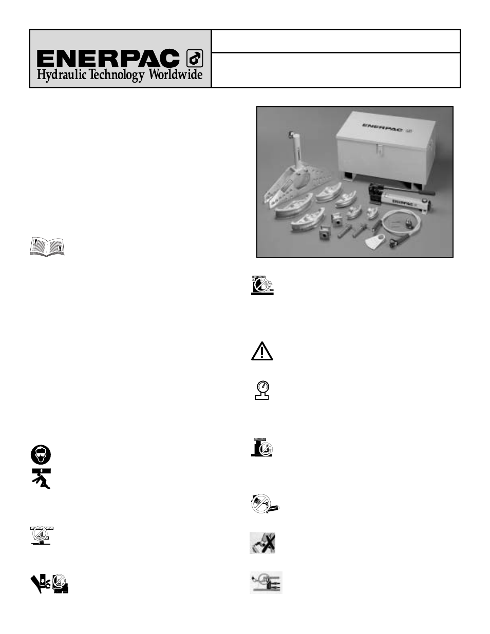 Enerpac STB-Series User Manual | Page 27 / 48