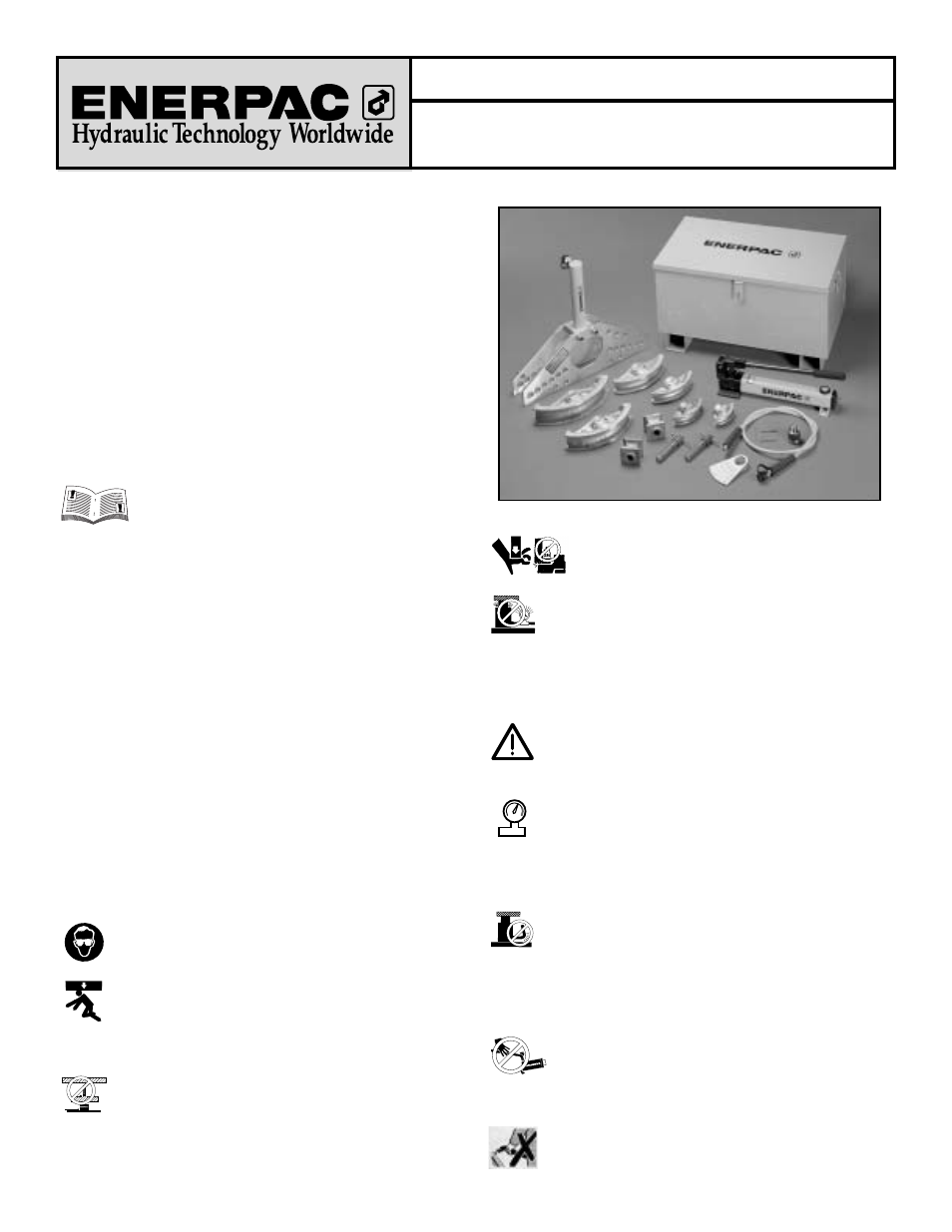 Enerpac STB-Series User Manual | Page 34 / 48