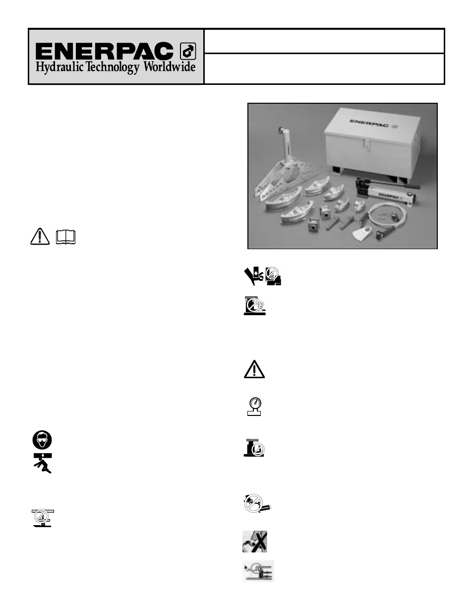 Enerpac STB-Series User Manual | Page 41 / 48