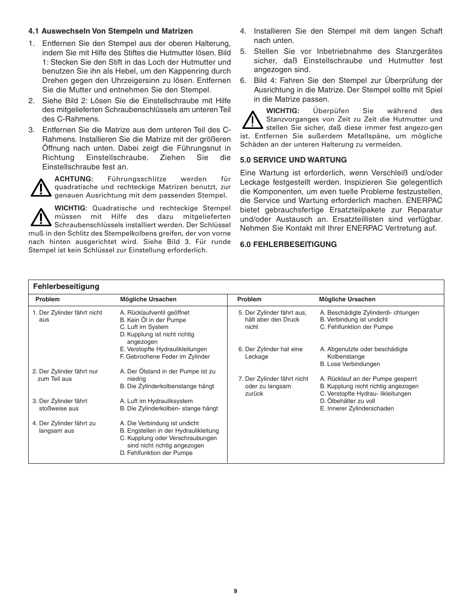 Enerpac SP-Series User Manual | Page 9 / 20