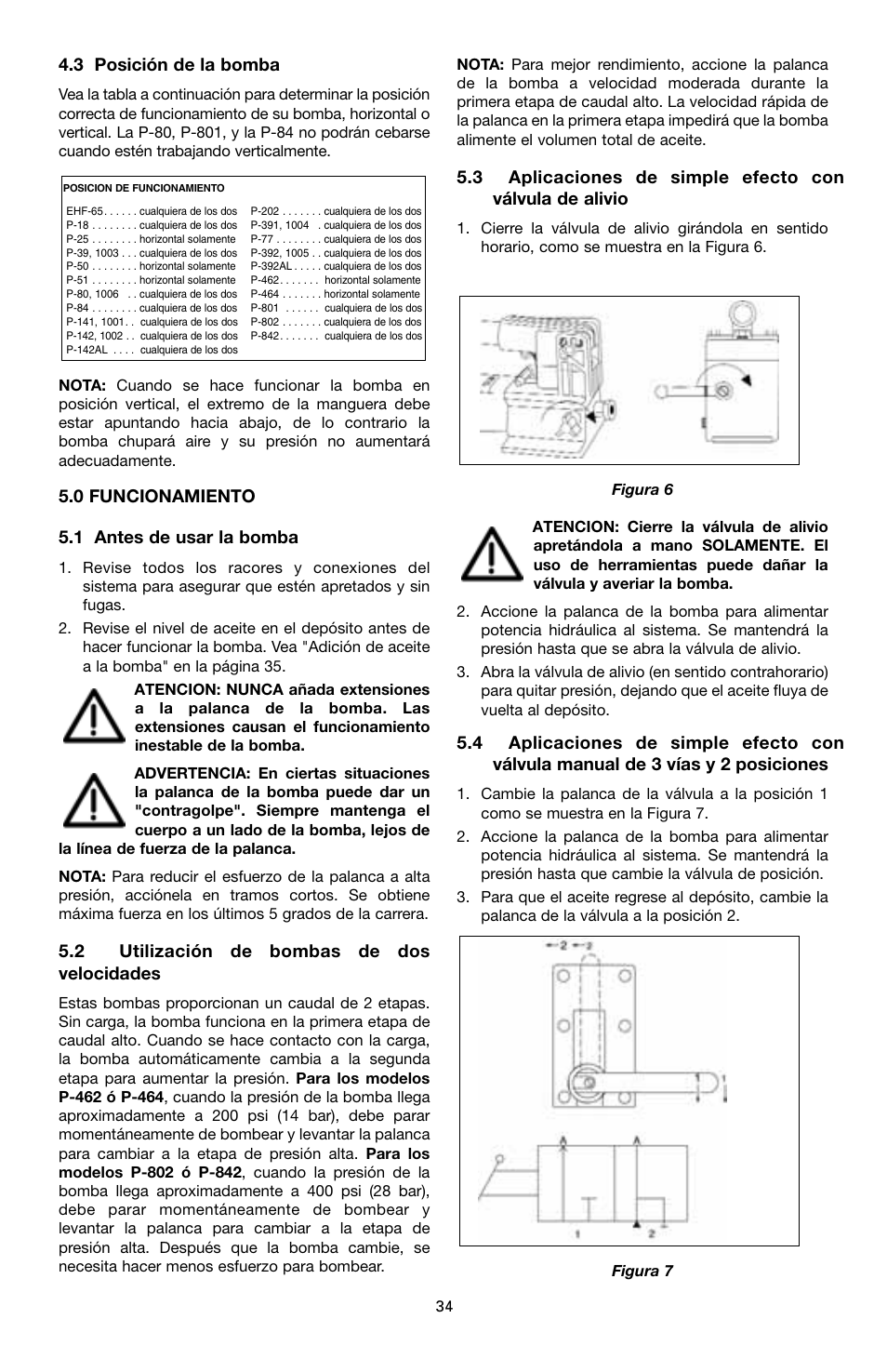 Enerpac MS-Series pumps User Manual | Page 34 / 96