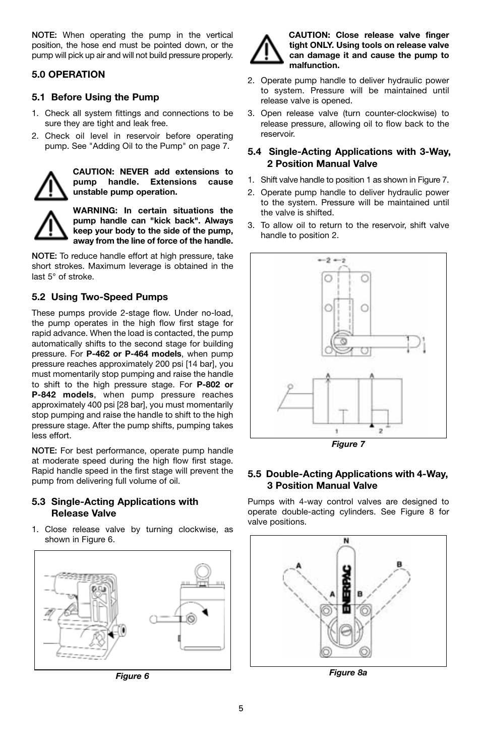 Enerpac MS-Series pumps User Manual | Page 5 / 96