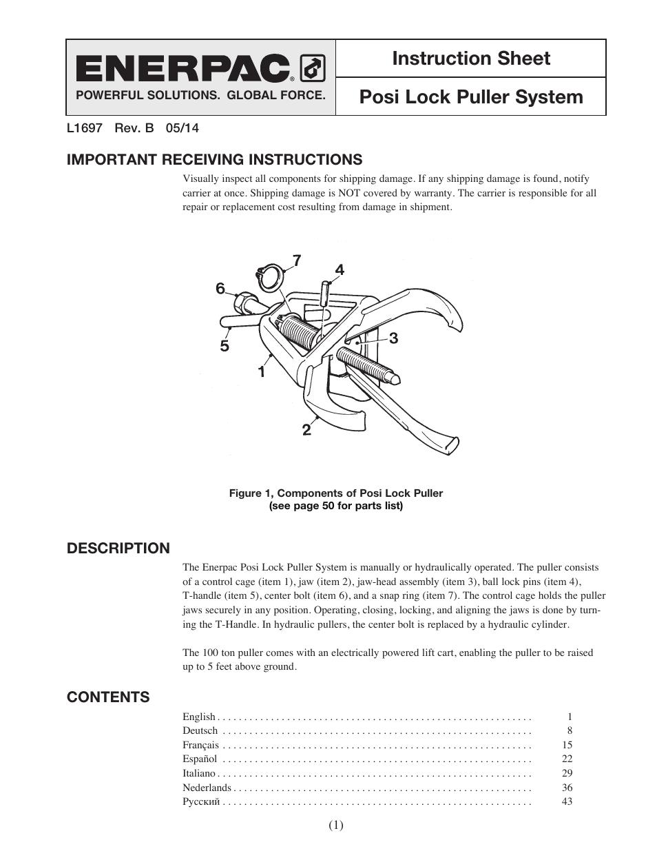 Enerpac EPH-Series User Manual | 52 pages