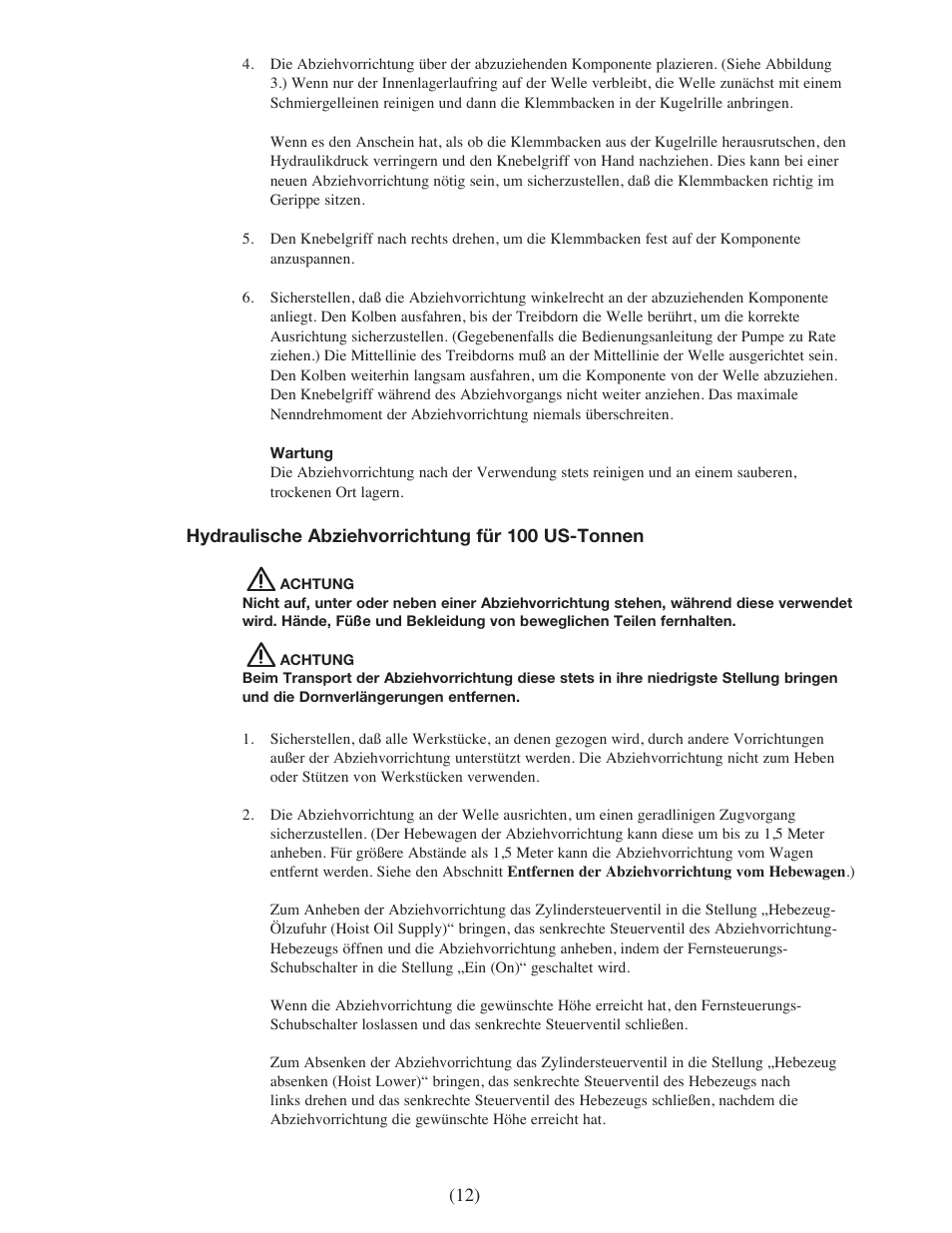 Enerpac EPH-Series User Manual | Page 12 / 52