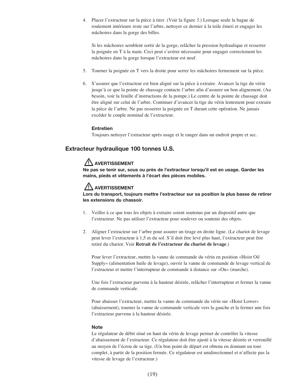 Enerpac EPH-Series User Manual | Page 19 / 52