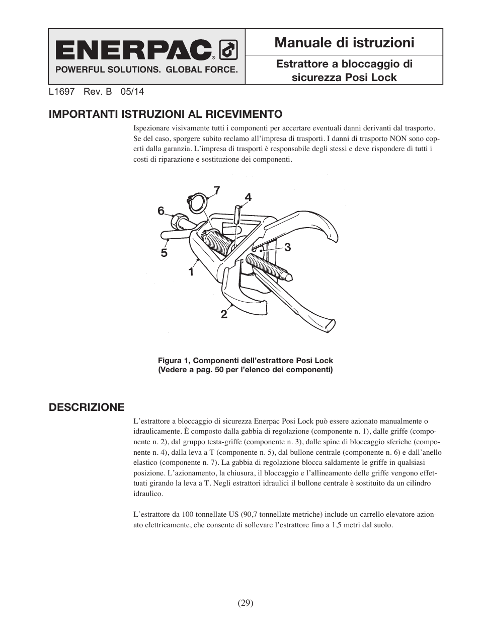 Manuale di istruzioni | Enerpac EPH-Series User Manual | Page 29 / 52