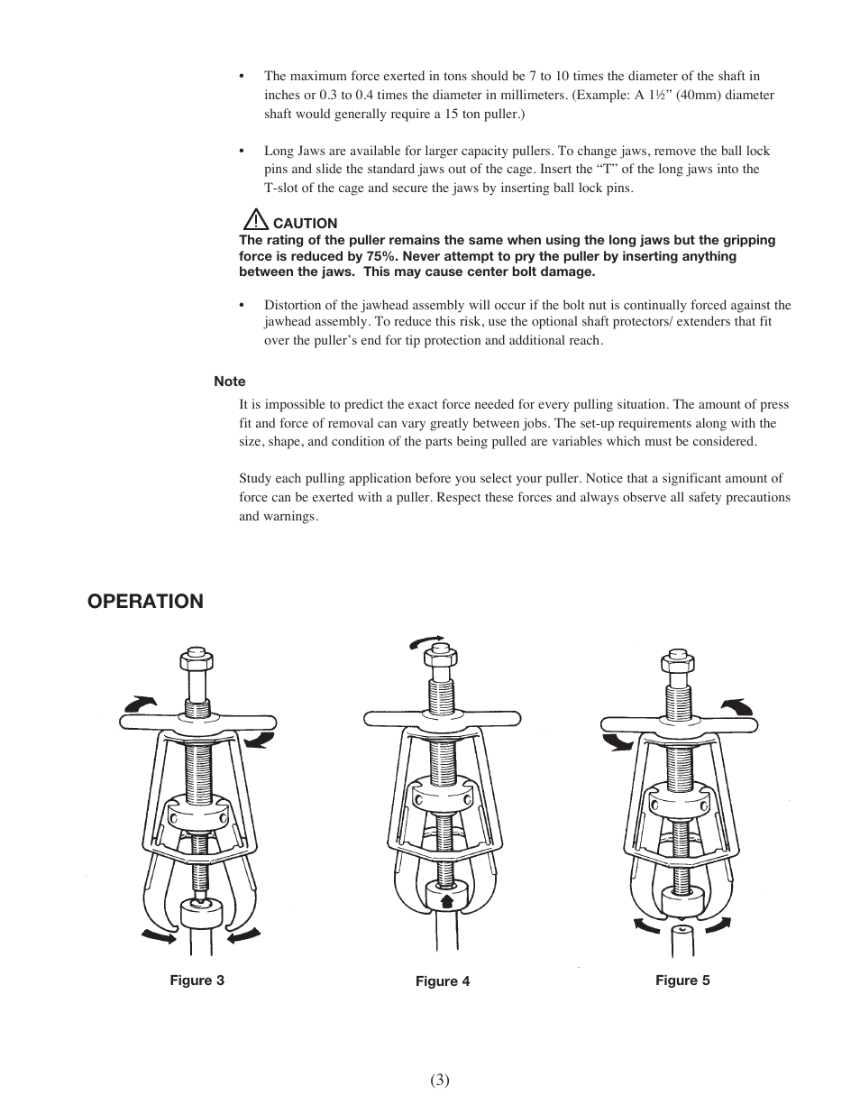 Operation | Enerpac EPH-Series User Manual | Page 3 / 52