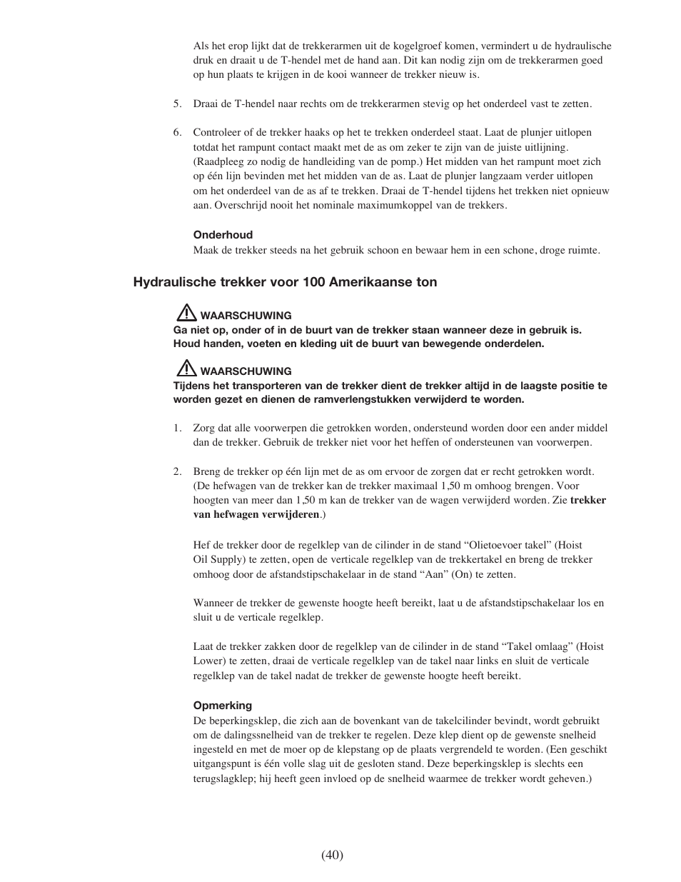 Enerpac EPH-Series User Manual | Page 40 / 52