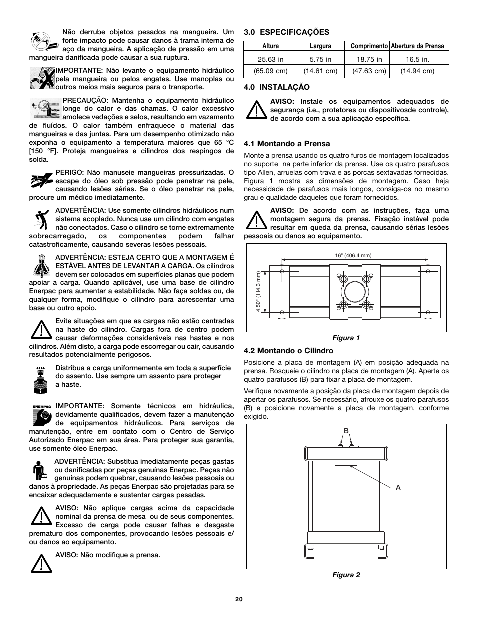 Enerpac А-Series User Manual | Page 20 / 28