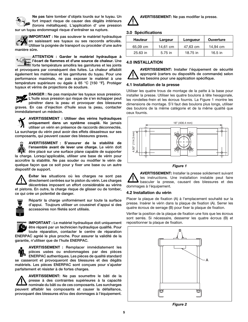 Enerpac А-Series User Manual | Page 5 / 28