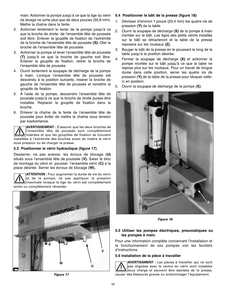 Enerpac BPR-Series User Manual | Page 17 / 68