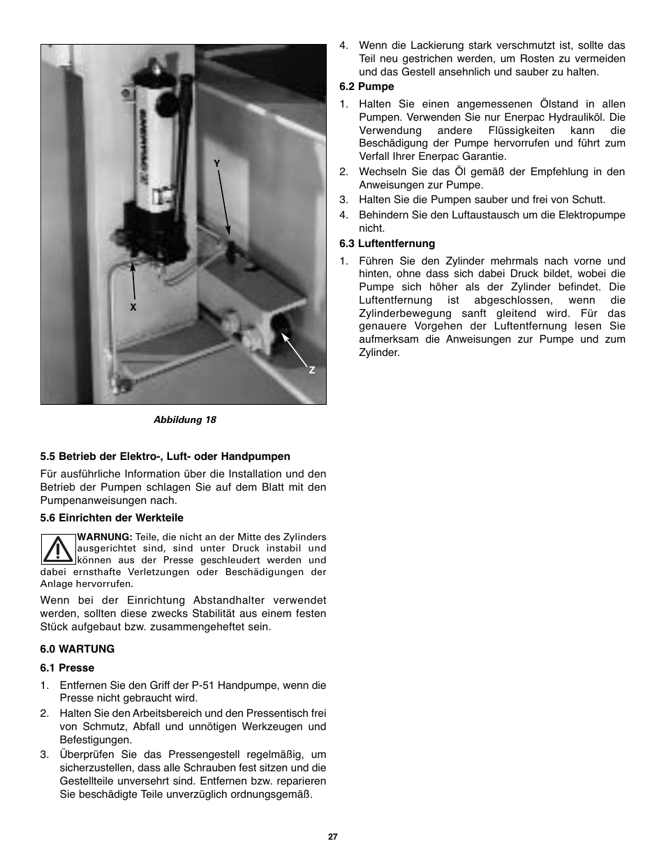 Enerpac BPR-Series User Manual | Page 27 / 68