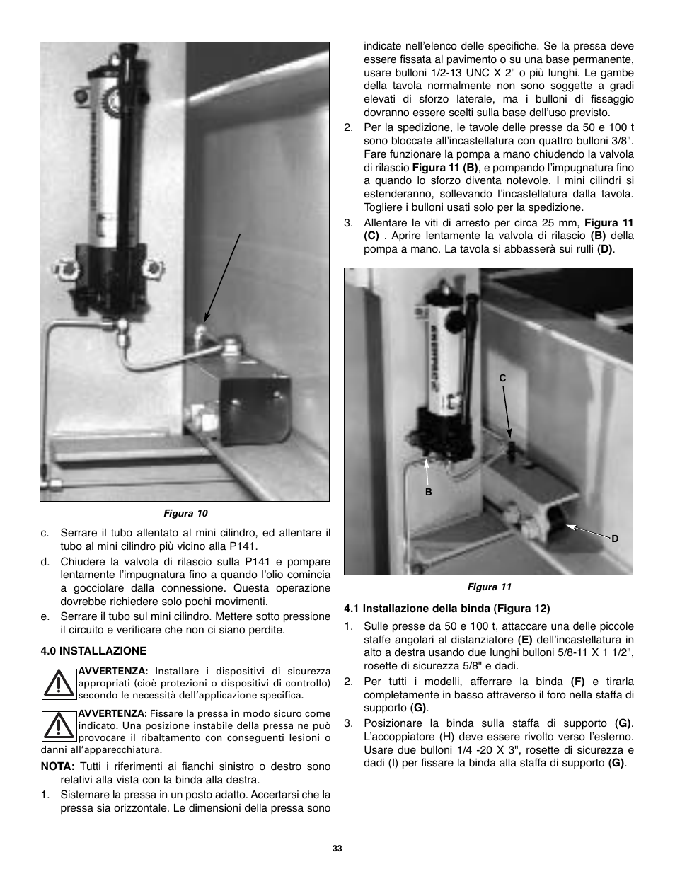 Enerpac BPR-Series User Manual | Page 33 / 68