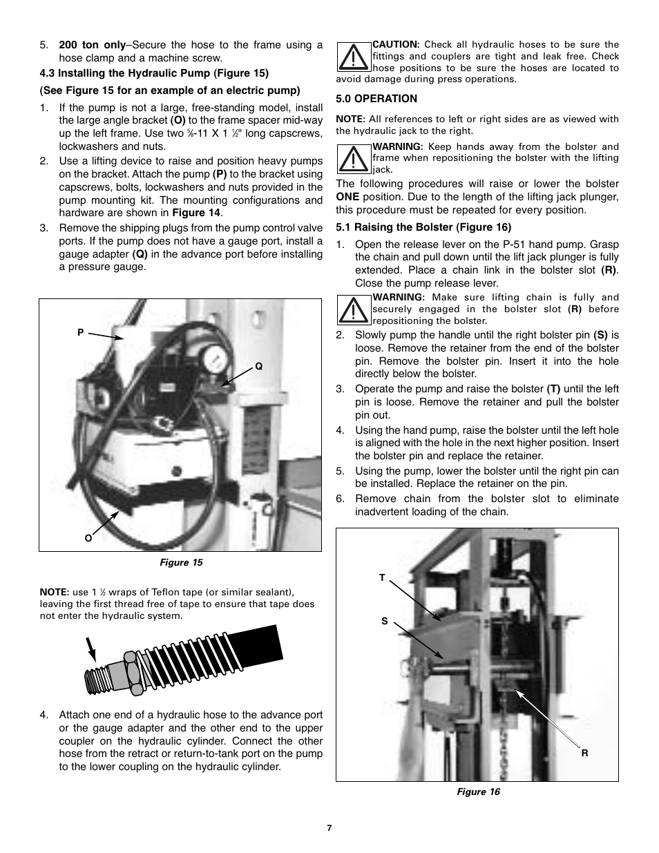 Enerpac BPR-Series User Manual | Page 7 / 68