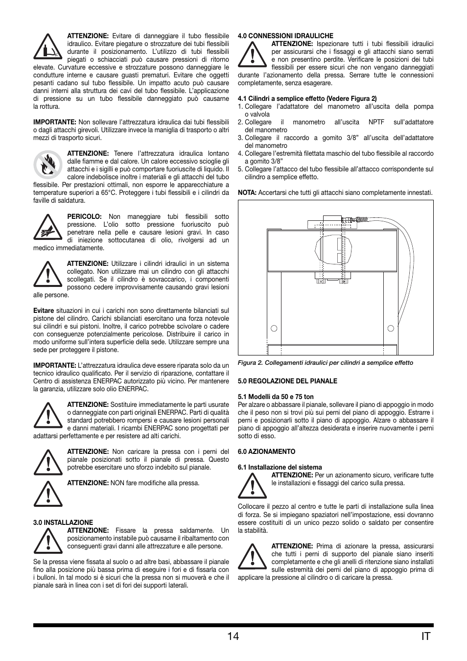 Enerpac XLP 50 and 75 ton User Manual | Page 14 / 52