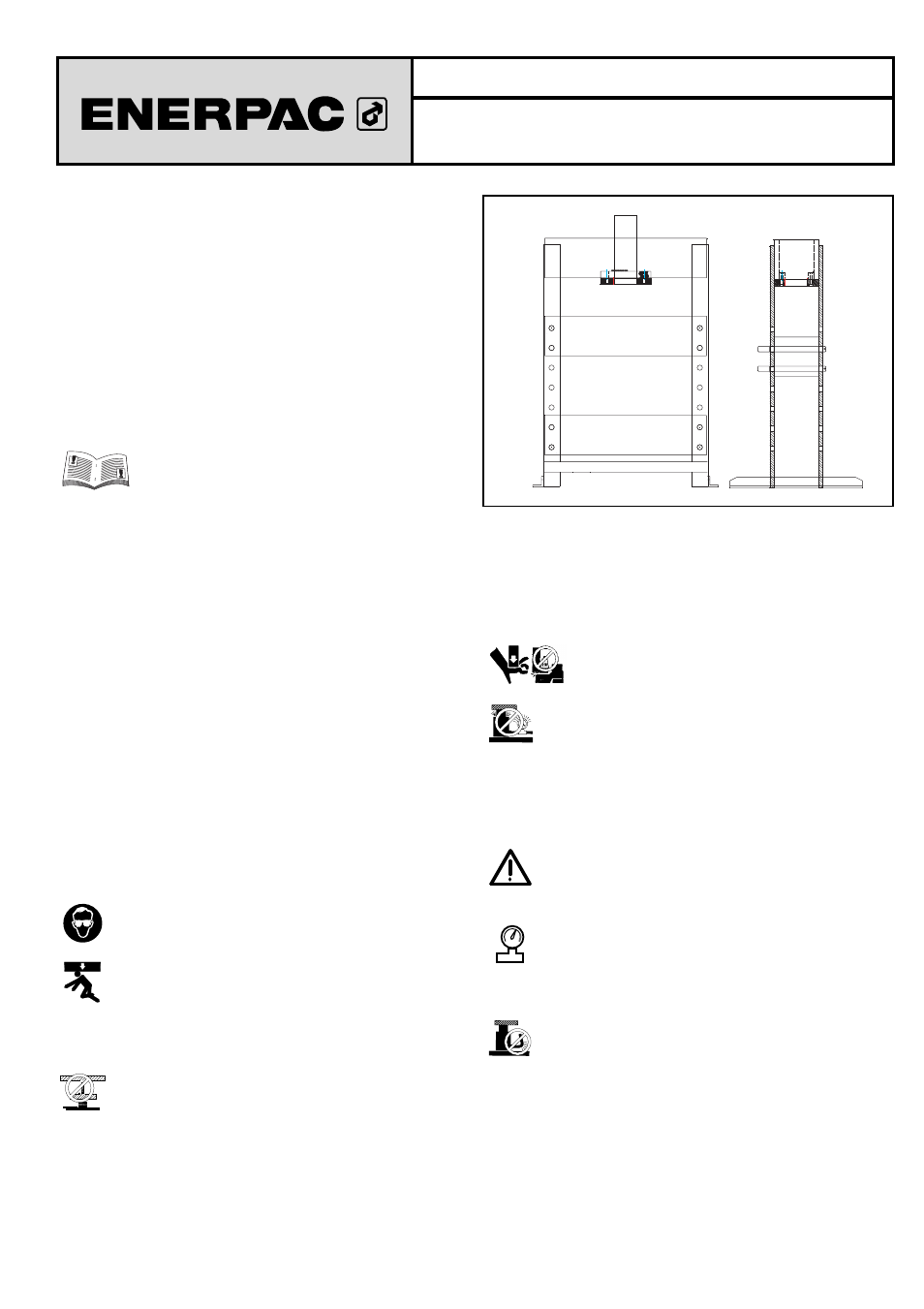 Vlp serie werkstattpressen | Enerpac VLP 50, 100 and 200 ton User Manual | Page 11 / 40