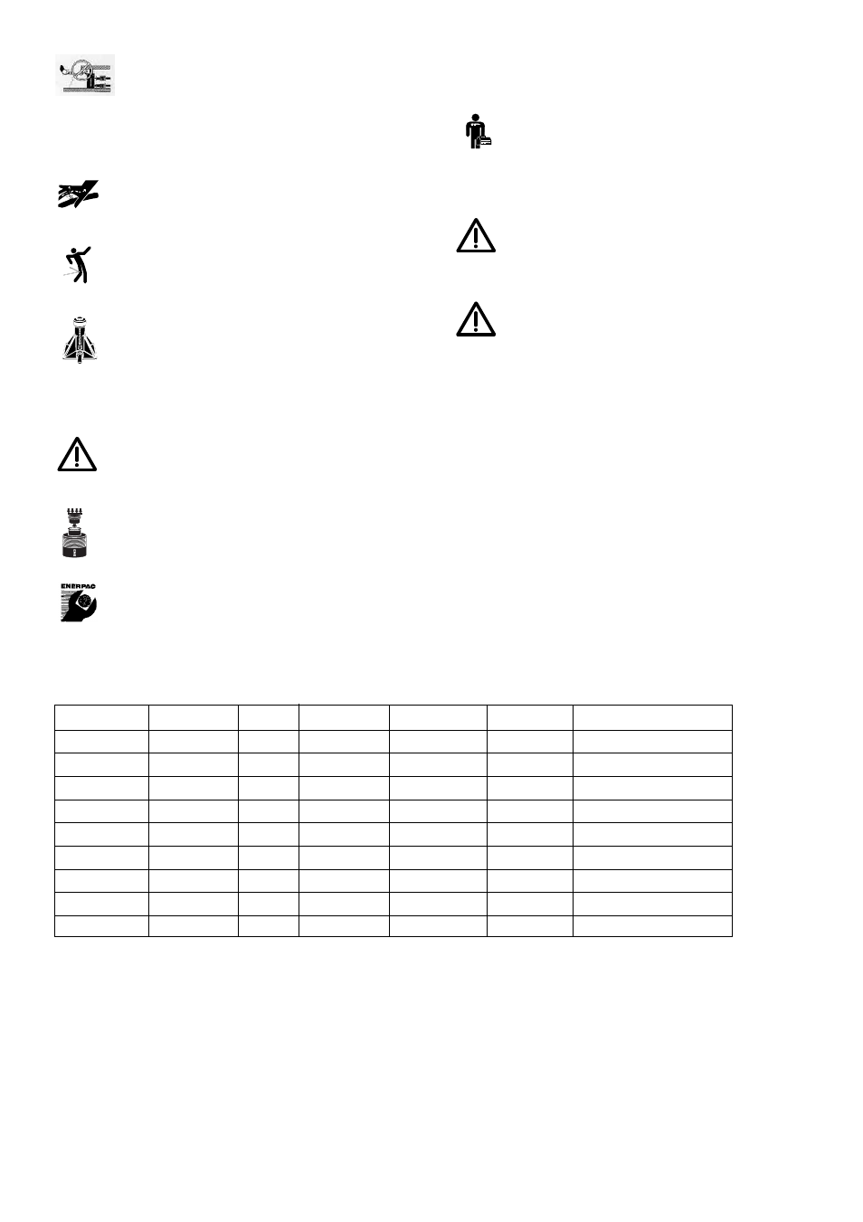 Enerpac VLP 50, 100 and 200 ton User Manual | Page 17 / 40