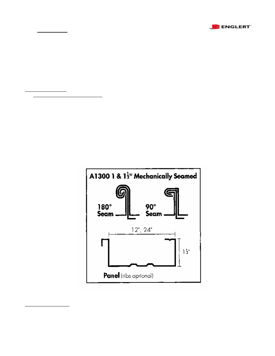 Series 1300 | Englert A1301 Specifier Sheets User Manual | Page 3 / 6