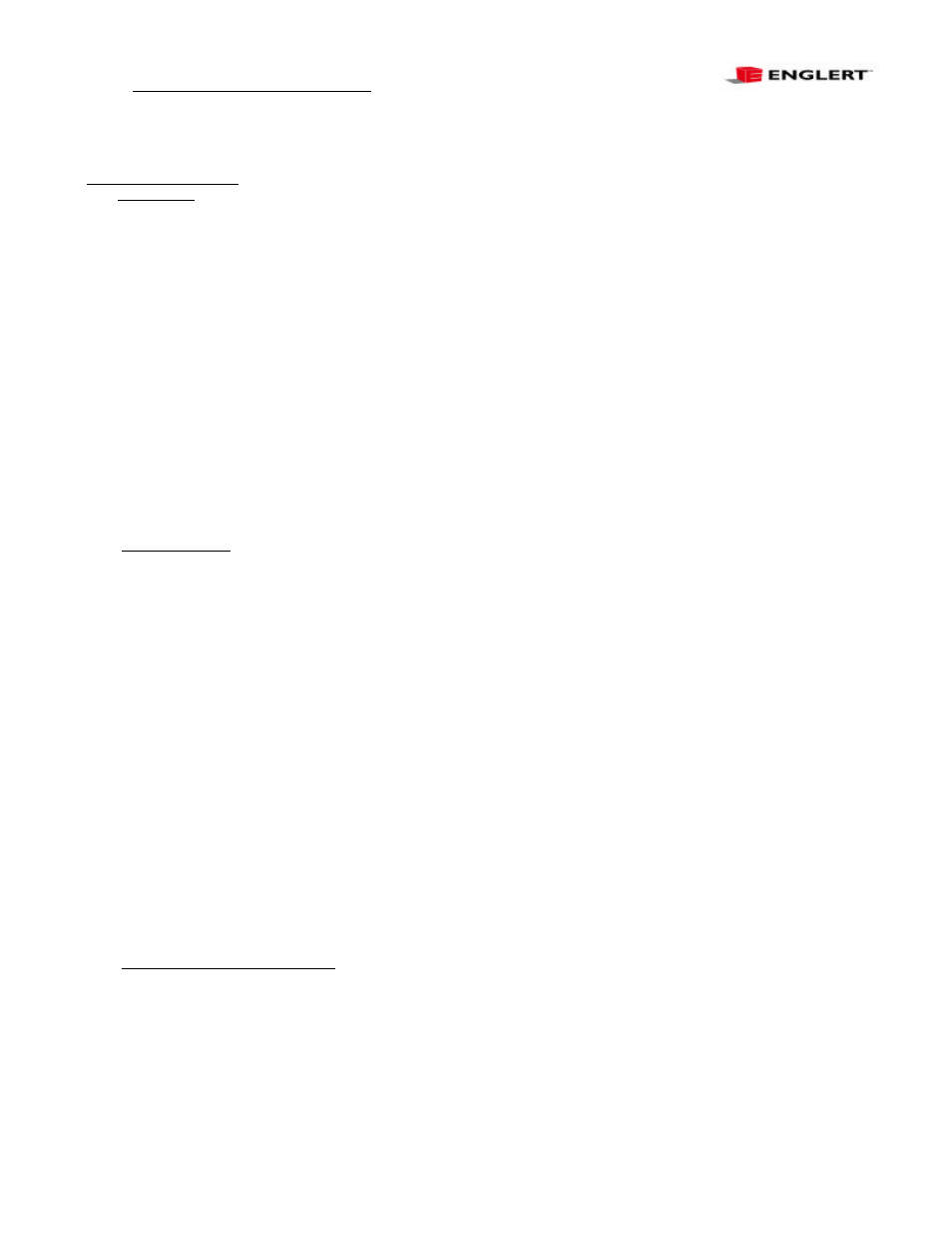 Englert A1301 Specifier Sheets User Manual | Page 6 / 6
