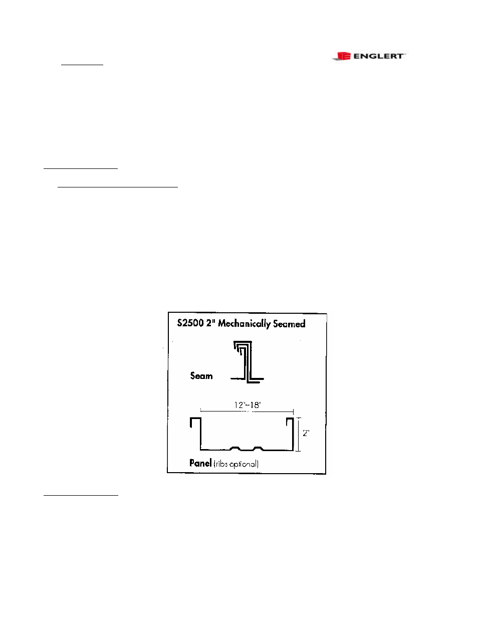 Series 2500 | Englert S2500 Specifier Sheets User Manual | Page 3 / 6