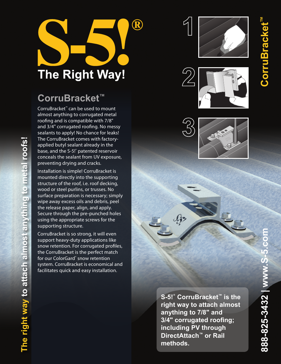 Englert Corru Bracket User Manual | 2 pages