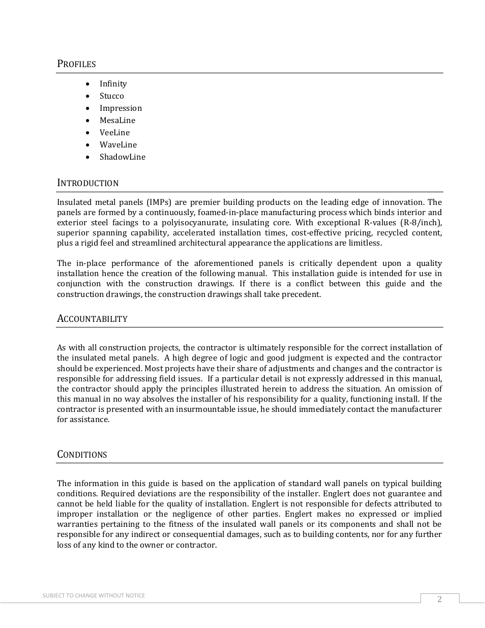 Englert IMP Englert Combined User Manual | Page 3 / 27
