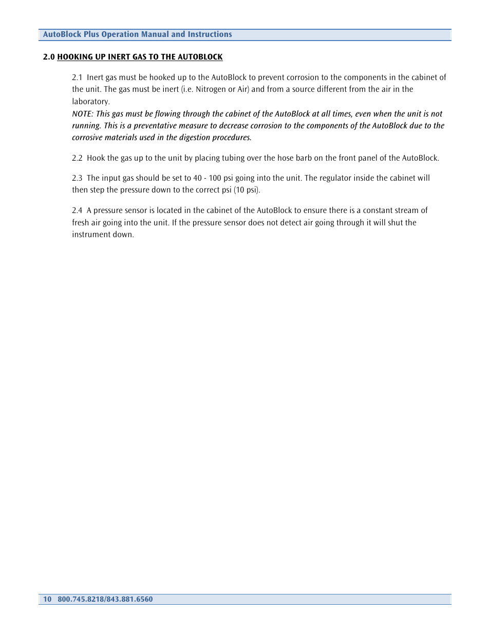 Environmental Express AutoBlock Plus User Manual | Page 10 / 28