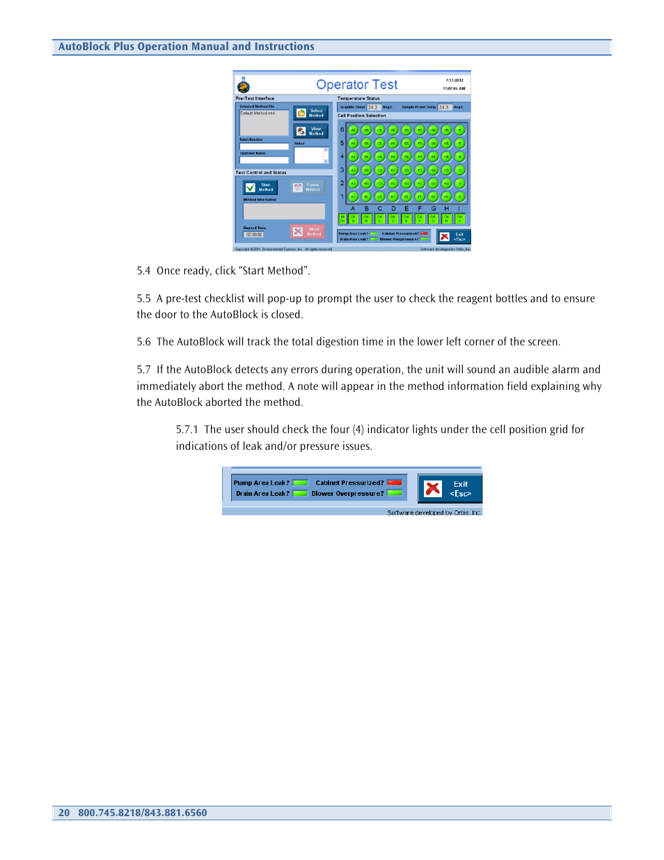 Environmental Express AutoBlock Plus User Manual | Page 20 / 28