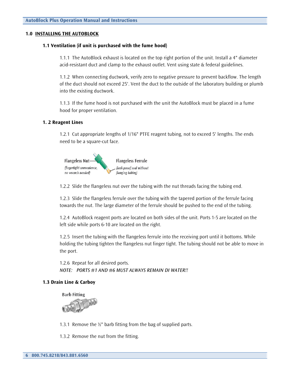 Environmental Express AutoBlock Plus User Manual | Page 6 / 28
