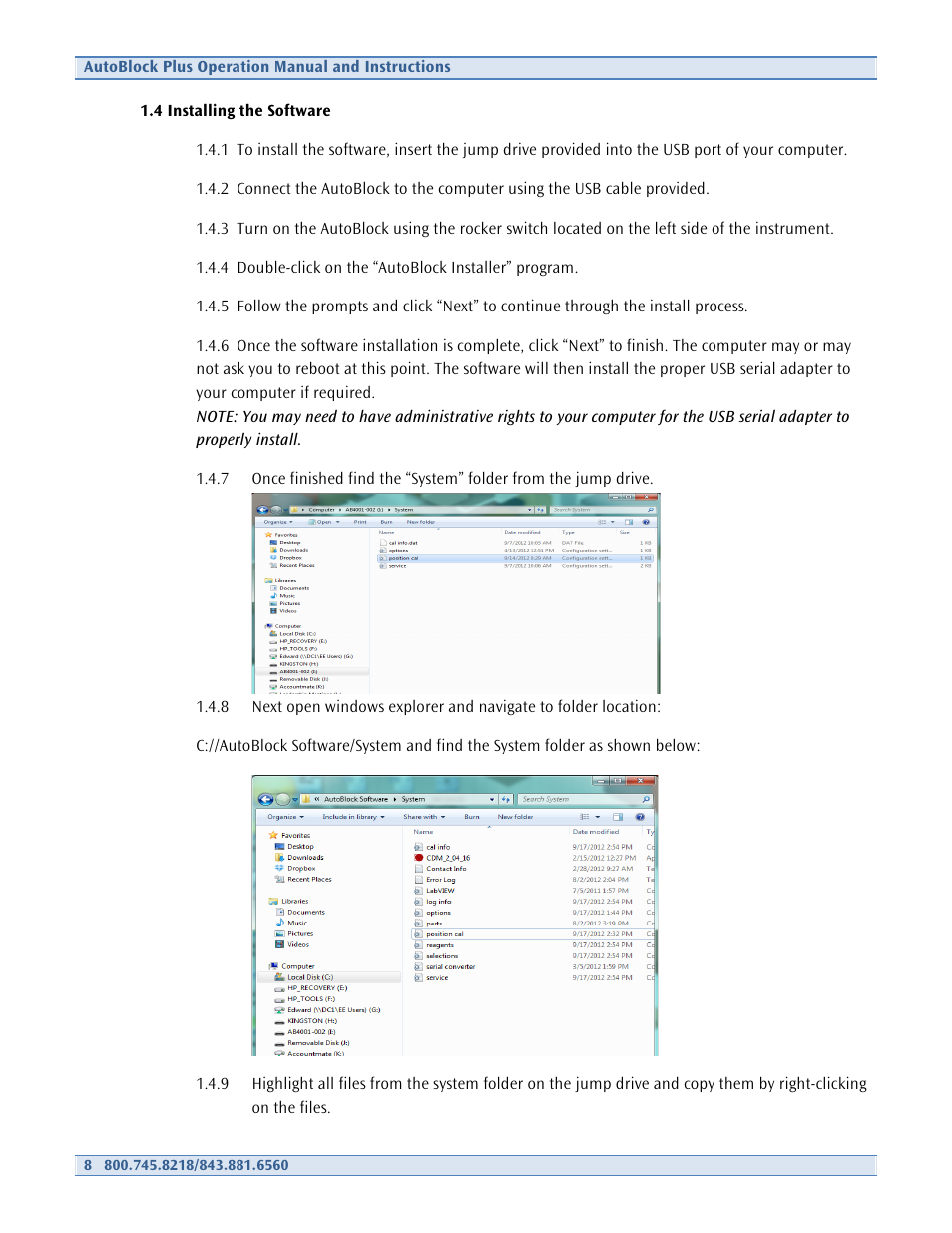 Environmental Express AutoBlock Plus User Manual | Page 8 / 28