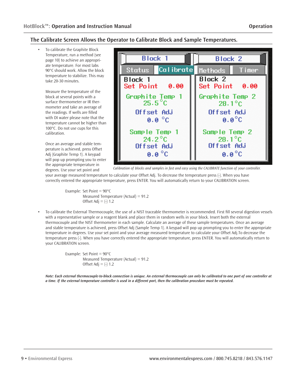 Environmental Express HotBlock Pro User Manual | Page 11 / 28