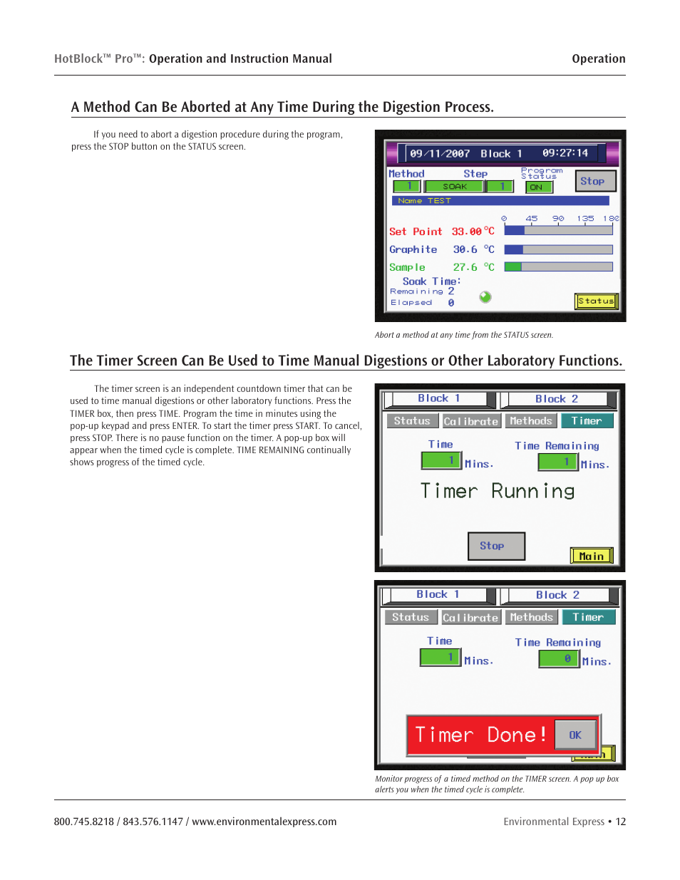 Environmental Express HotBlock Pro User Manual | Page 14 / 28